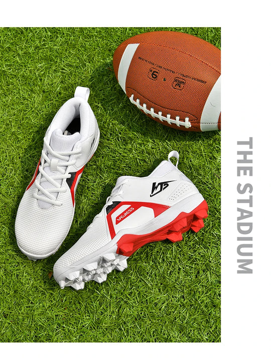 American Football Shoes Men Professional Fast Soccer Sneakers Outdoor Anti Skid Mens Rugby Cleats Non Slip Male Baseball Boots