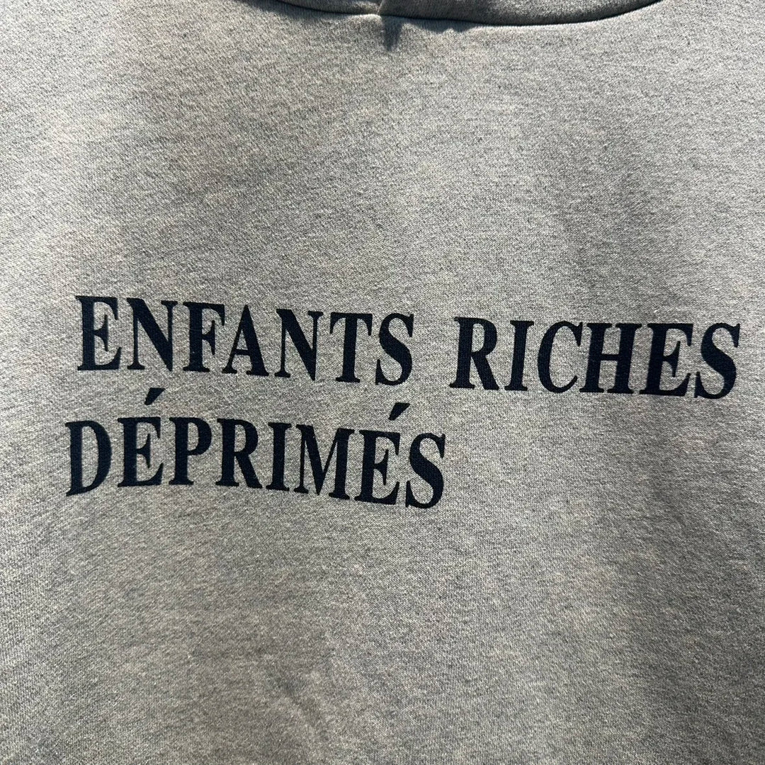 Tie Dye Gradient Wash Enfants Riches Deprimes Hoodies Vintage Street Letter Print  Hooded Sweatshirt Loose Men Women ERD Hoodys