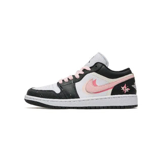 【Customize】Air Jordan 1 Vintage Basketball Shoes Unisex Mid-top Pink Sneakers shoes DC0774-101