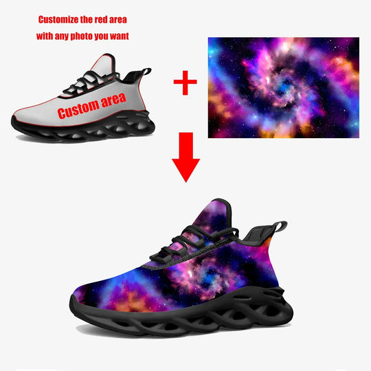 Beautiful American Flag Eagle Flats Sneakers Mens Womens Sports Running Shoes High Quality DIY Sneaker Customization Shoes